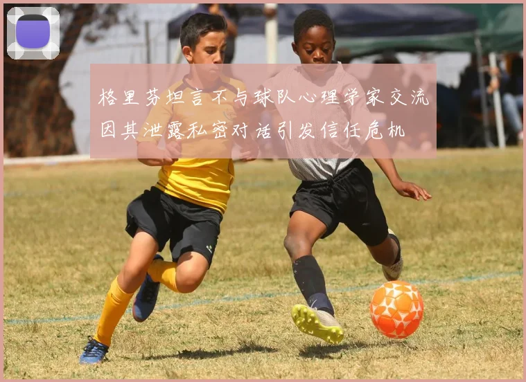 格里芬坦言不与球队心理学家交流因其泄露私密对话引发信任危机